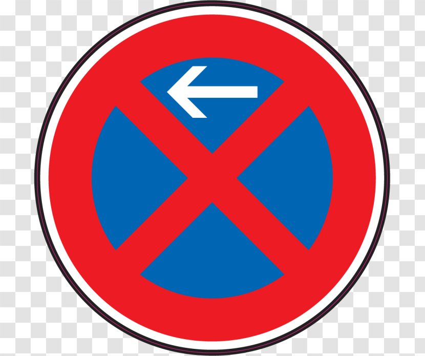 Haltverbot Traffic Sign Straßenverkehrs-Ordnung Forbud - Information - Triskel Transparent PNG