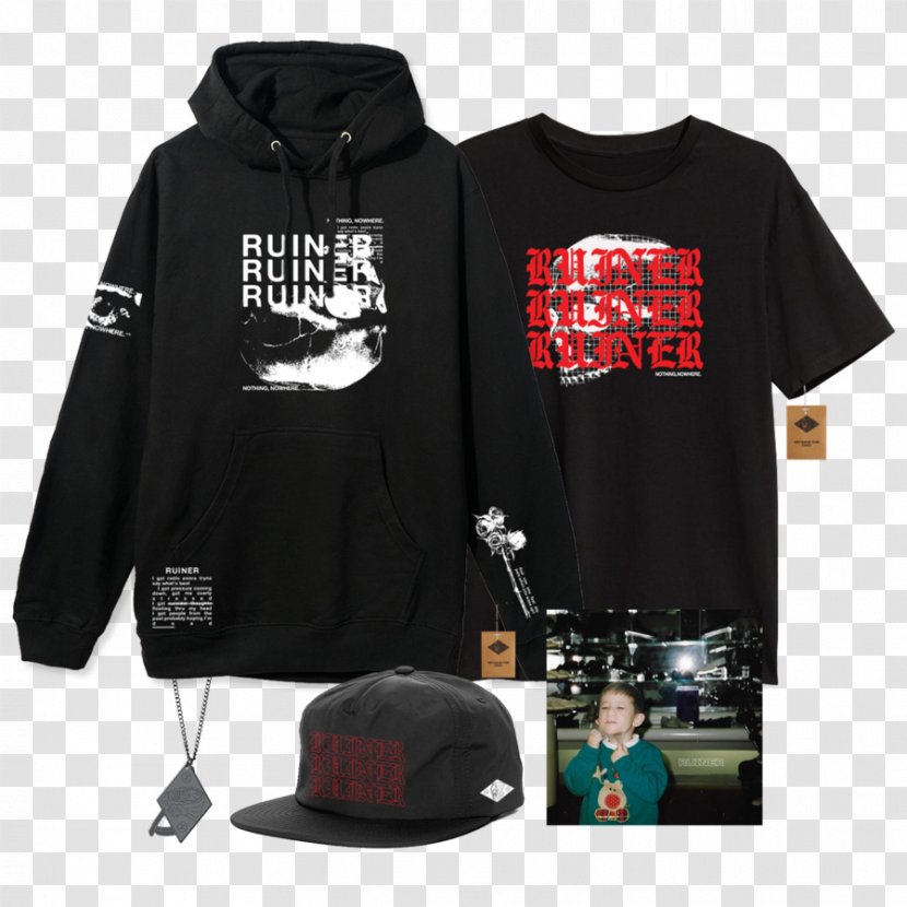 Hoodie T-shirt Ruiner Deadbeat Valentine Bluza - Merchandising - Mega Bundle Transparent PNG