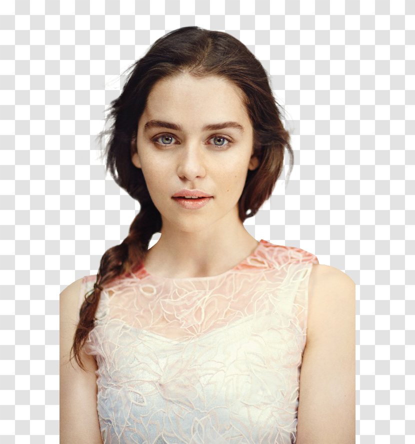Emilia Clarke Daenerys Targaryen Game Of Thrones Sexiest Woman Alive Female - Heart Transparent PNG