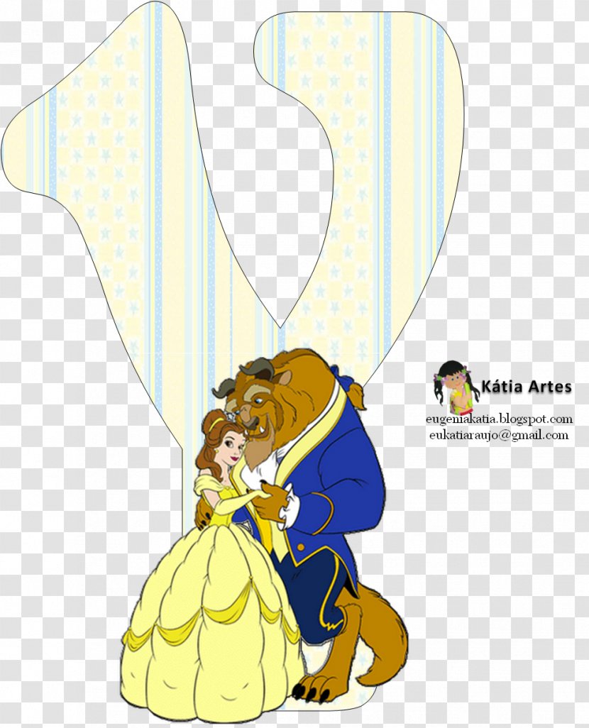 Belle Beast Cogsworth The Walt Disney Company Clip Art - Mythical Creature - Youtube Transparent PNG