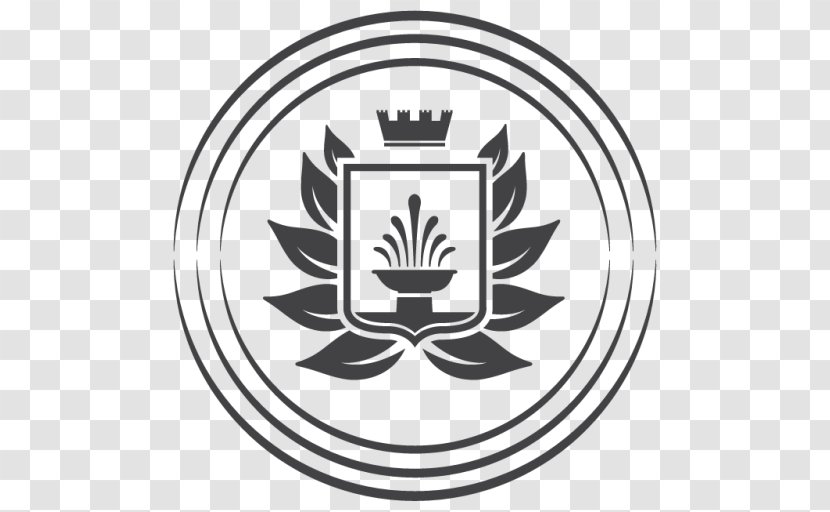 Logo Emblem Brand Crest White - Leaf Transparent PNG