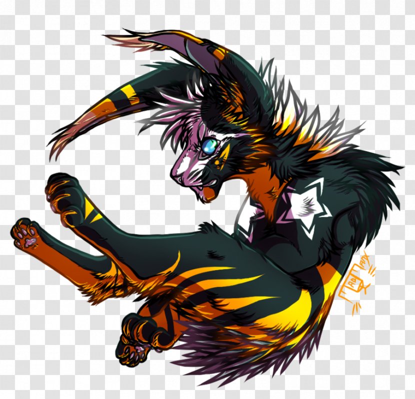 Illustration Legendary Creature Fiction Supernatural Feather - Wing - Bad Wolf Transparent PNG