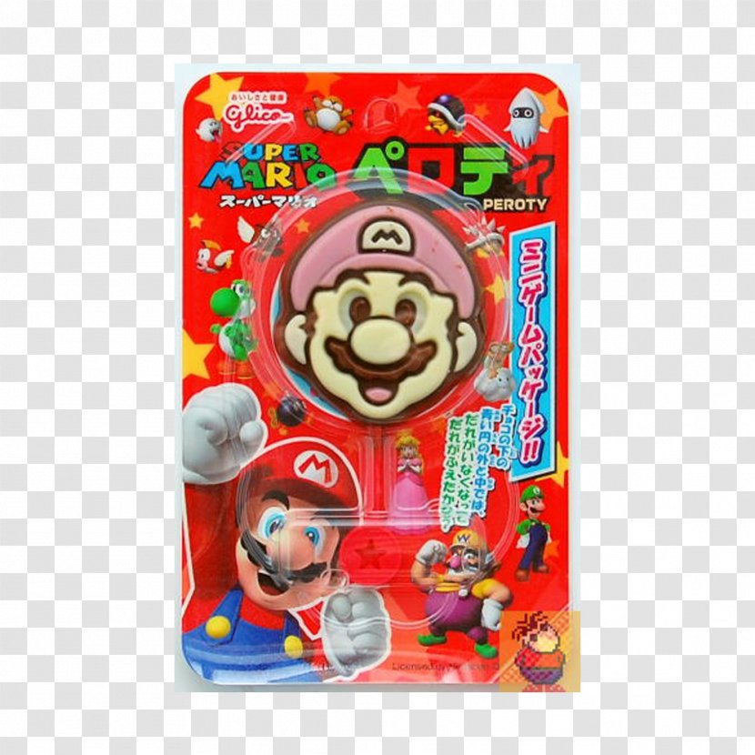 Ici Japon Mario Lollipop Chocolate Gashapon Transparent PNG