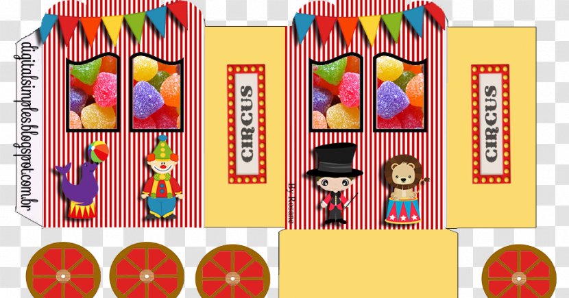 Circus Party Graphic Design Clown - Carpa Transparent PNG