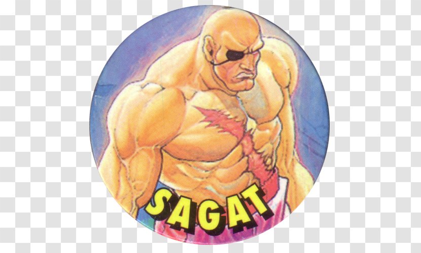 Street Fighter II: The World Warrior Super II Sagat Video Game Chewing Gum - Cartoon Transparent PNG