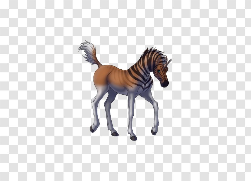 Quagga Project Mane Zebra Mustang - Neck Transparent PNG
