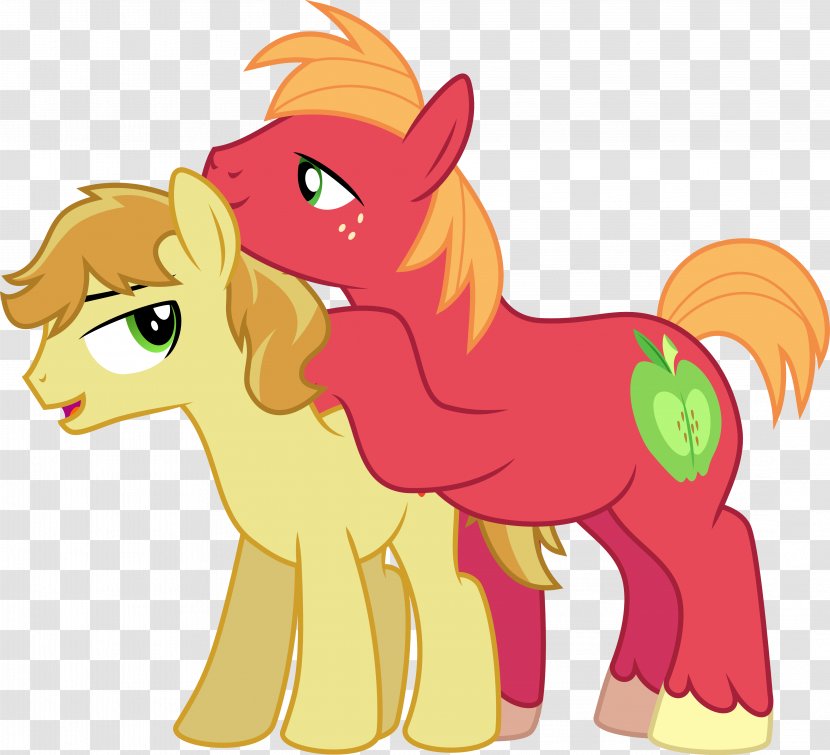 Pony Fluttershy Applejack Pinkie Pie Big McIntosh - Watercolor - Mac Transparent PNG