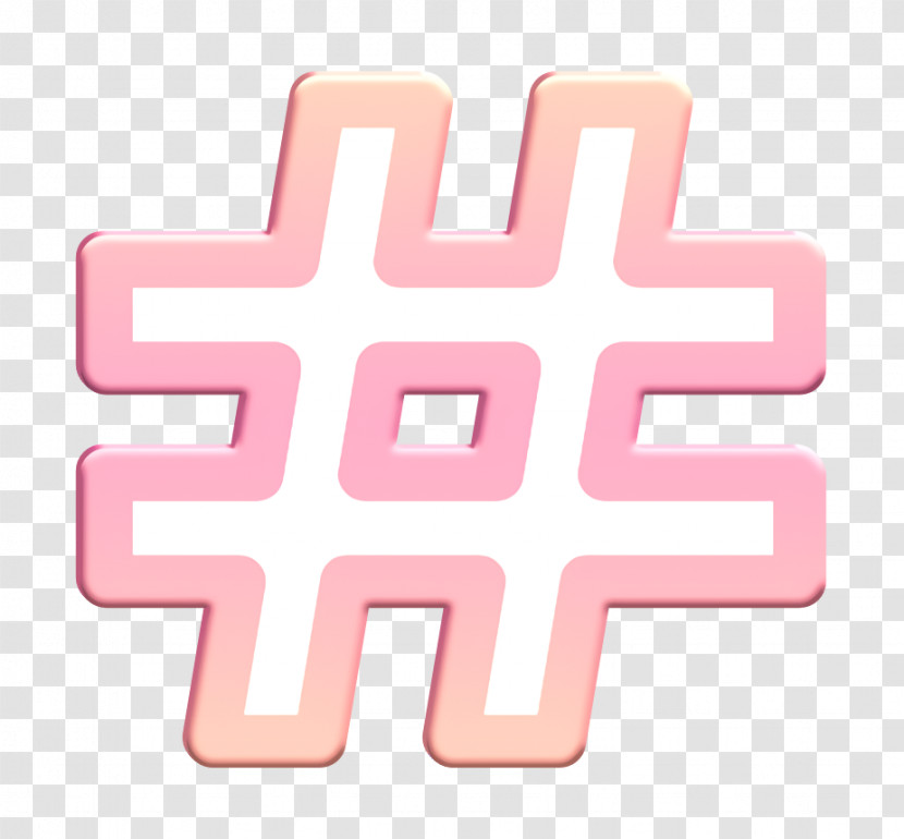 UI Icon Hashtag Icon Transparent PNG