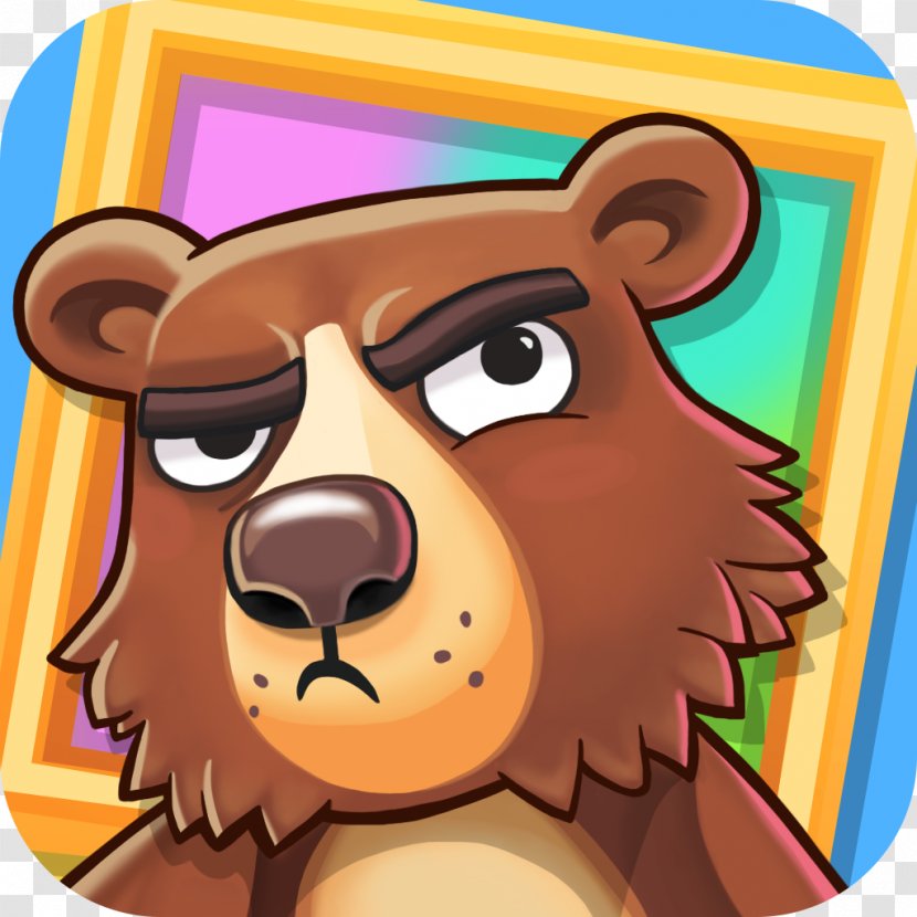 Bears Vs. Art (Main Theme) Halfbrick Free Puzzle Game - Flower - Android Transparent PNG