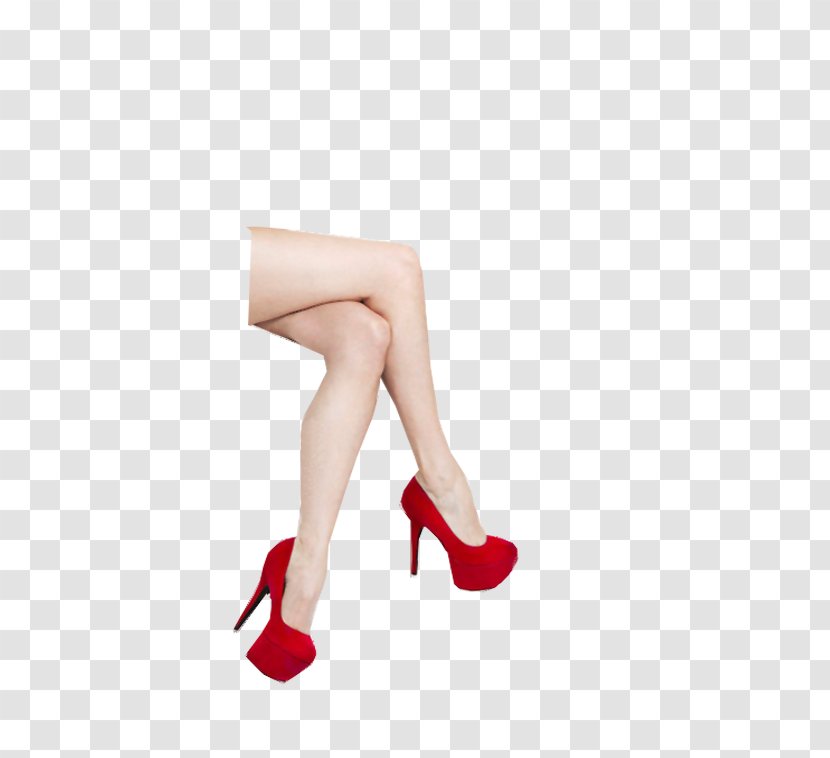 High-heeled Shoe Calf Toe Ankle - Cartoon - Sandal Transparent PNG