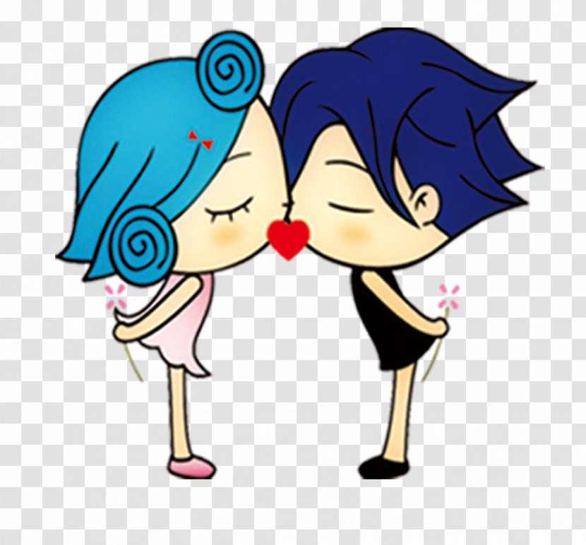 Cartoon Kiss Image Significant Other Love - Wing - Gri Jay Transparent PNG