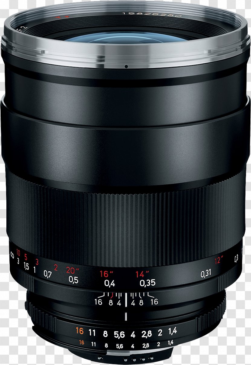Camera Lens Distagon Nikon F-mount Carl Zeiss AG Sigma 35mm F/1.4 DG HSM - Milvus 50mm F14 Zf2 Transparent PNG