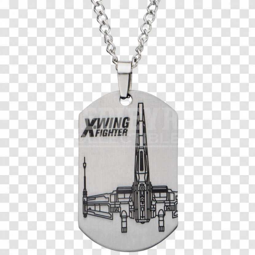 Stormtrooper Anakin Skywalker Locket X-wing Starfighter Charms & Pendants - Pendant - Dog Necklace Transparent PNG