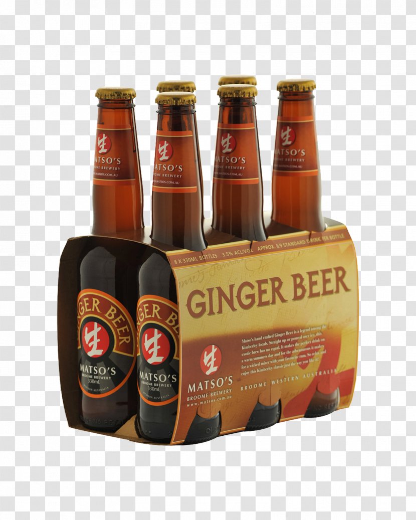 Ale Ginger Beer Bottle Lager Transparent PNG