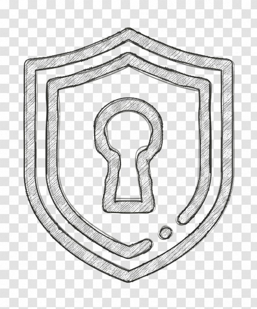 Keyhole Icon Shield Icon Security Icon Transparent PNG
