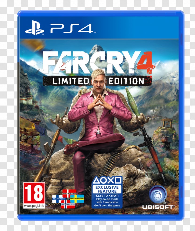 Far Cry 4 5 Xbox 360 PlayStation - Action Figure Transparent PNG