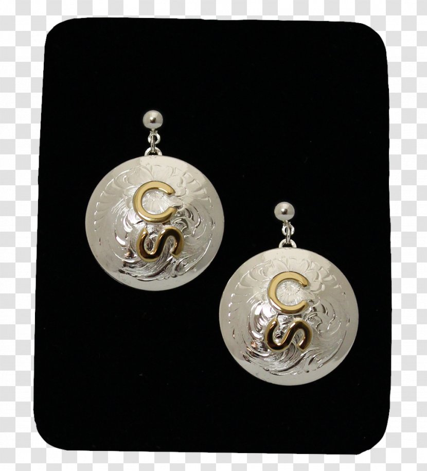 Locket Earring Jewellery Silver - Pendant Transparent PNG