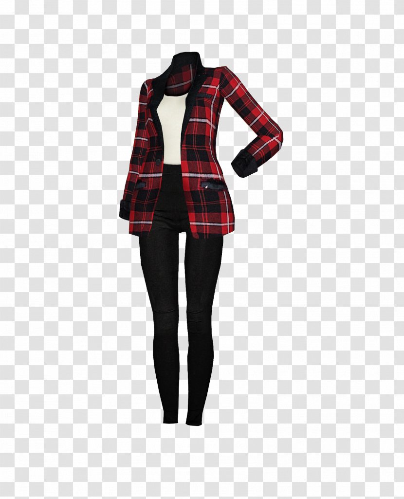 Tartan Sleeve Transparent PNG