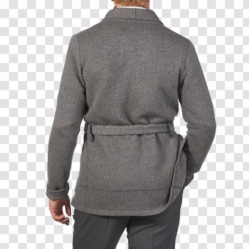 Sleeve Coat Outerwear Jacket Button - Neck Transparent PNG