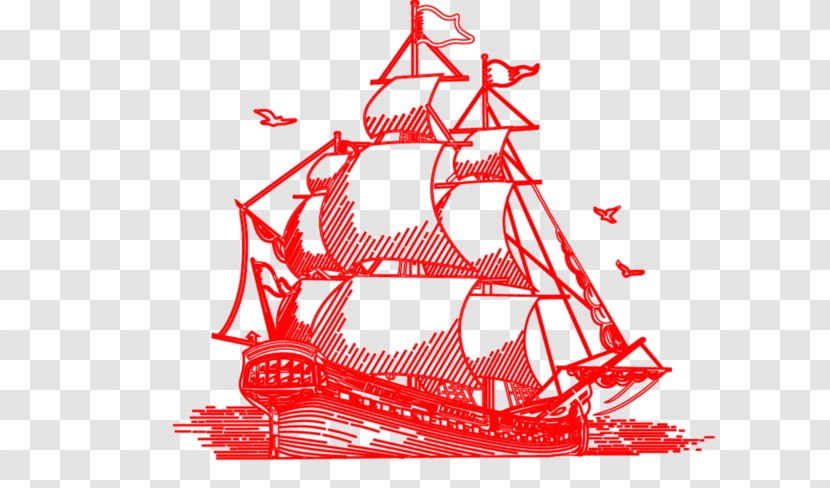 Sailing Ship Papercutting Chinese Paper Cutting - Text - Paper-cut Transparent PNG