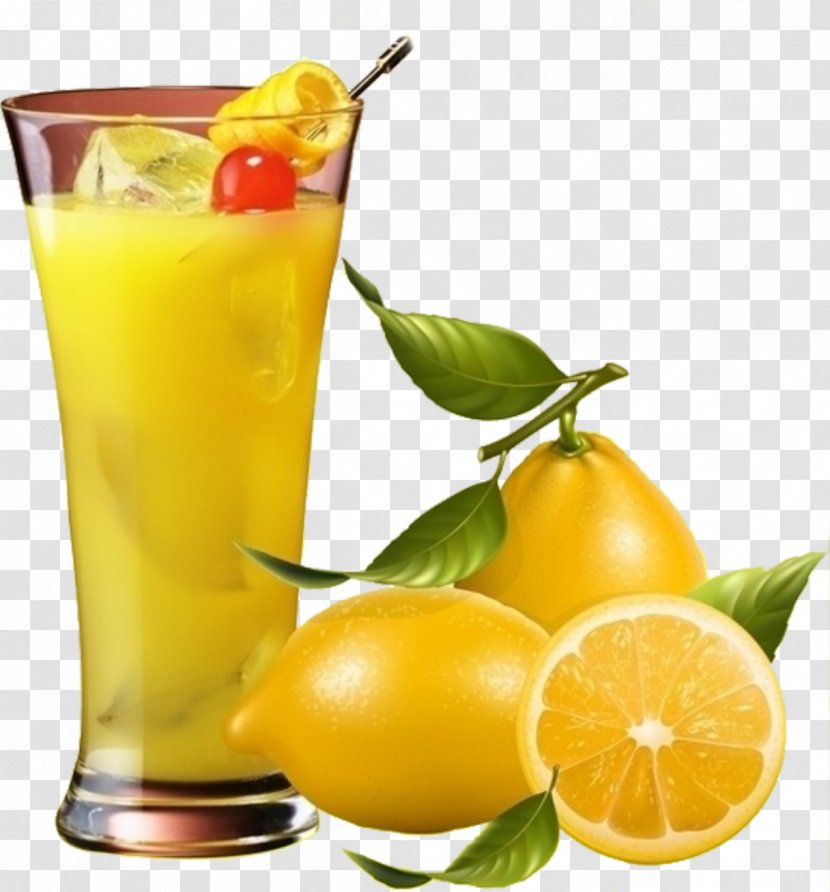 Juice Lemon Fruit Clip Art - Diet Food - Iced Transparent PNG
