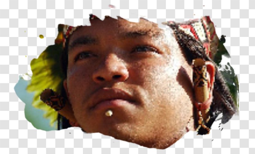 Brazil Brasilian Alkuperäiskansat Yanomami Pataxó Labret - Indigenous Peoples Of The Americas - Lip Transparent PNG