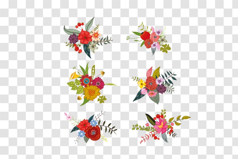 Flower Royalty-free Stock Photography Clip Art - Vecteur - Vector Flowers Floral Material Transparent PNG