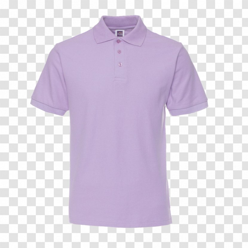 Polo Shirt T-shirt Sleeve Collar - Tennis - Purple Short Transparent PNG