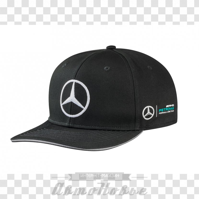 Mercedes AMG Petronas F1 Team 2017 Formula One World Championship Mercedes-Benz Cap Silverstone Circuit - Baseball - Benz Transparent PNG