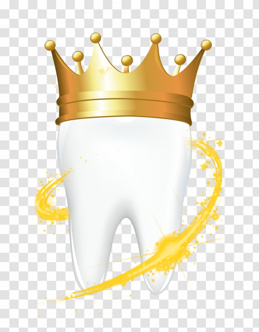 Gold Crown Stock Photography Royalty-free - Yellow - Teeth Wear Transparent PNG