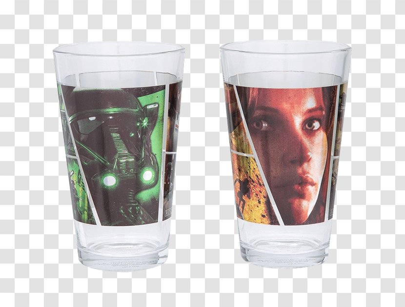 Anakin Skywalker Pint Glass Luke Star Wars Darth - Highball Transparent PNG