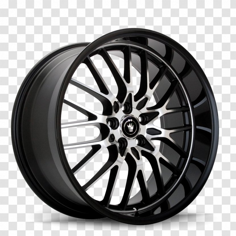 Car Wheel Rim Tire Spoke - Price - Lace Black Transparent PNG