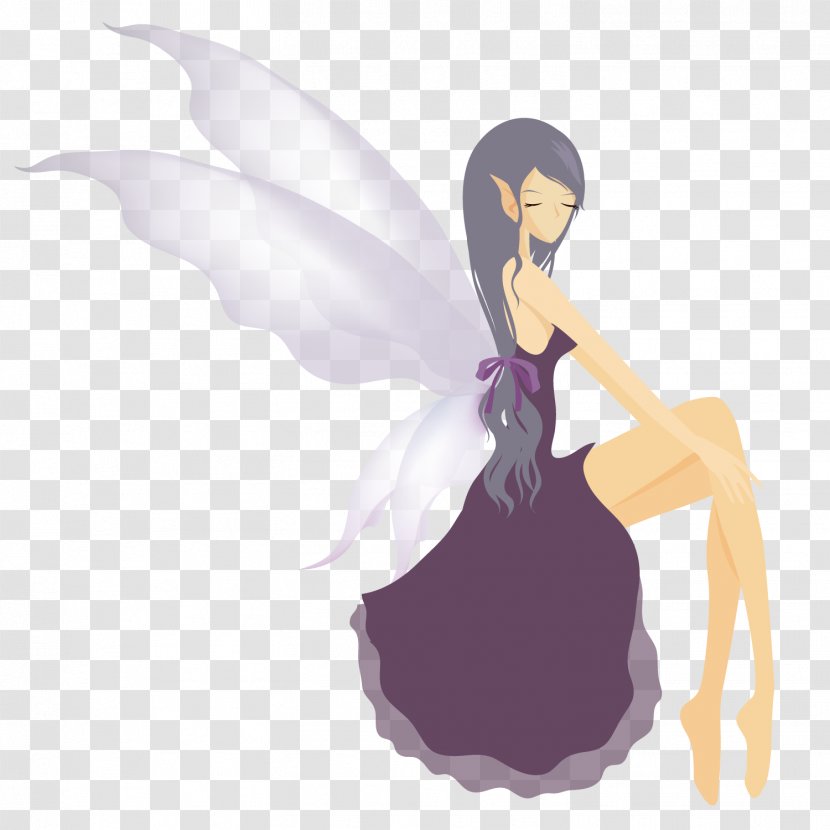 Fairy Drawing Angel Illustration - Animation - Lovely Transparent PNG