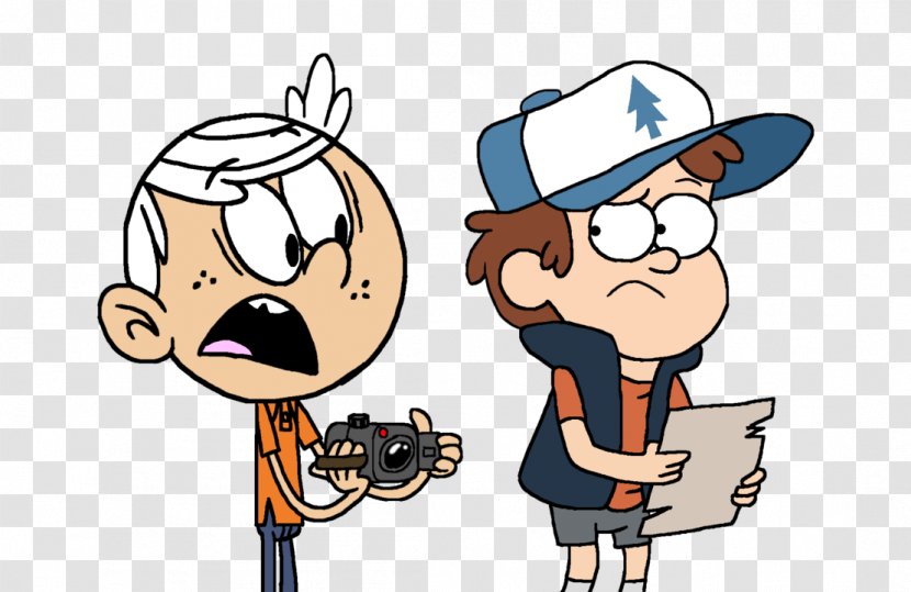 Dipper Pines Bill Cipher Mabel Lincoln Loud Luan - Character - The House Transparent PNG