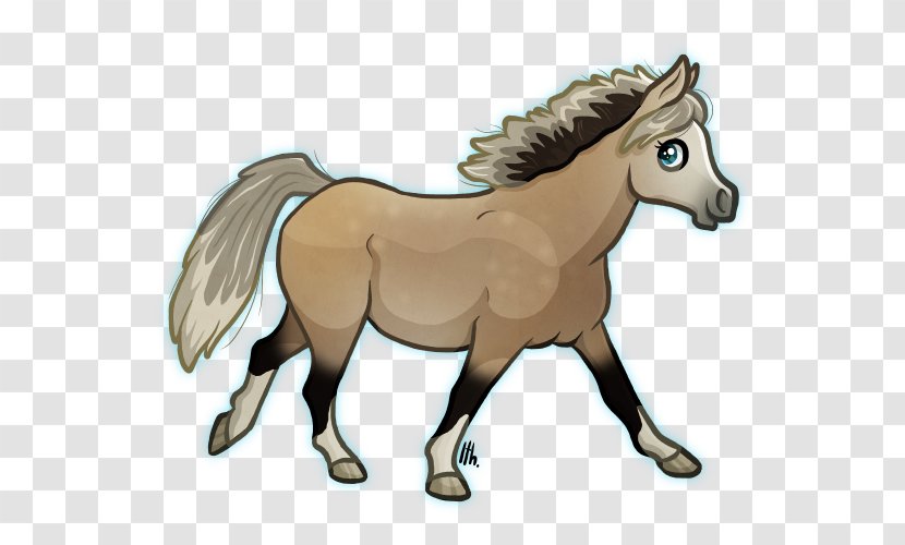 Mule Mustang Foal Stallion Pony - Flower Transparent PNG