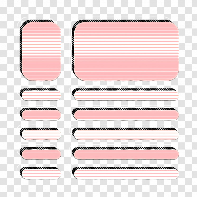 Wireframe Icon Ui Icon Transparent PNG