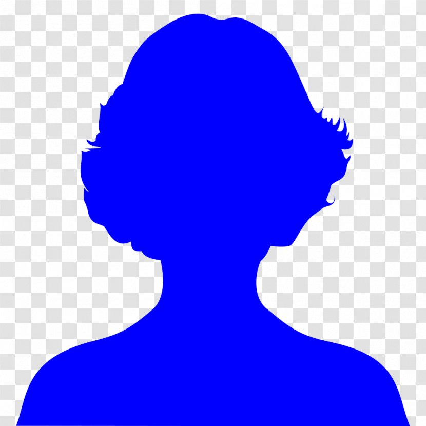 Silhouette Female - Head Transparent PNG