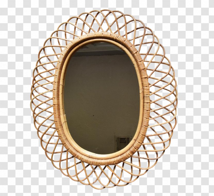 Mirror Rattan Chairish Furniture Etsy - Bamboo - Hanging Transparent PNG