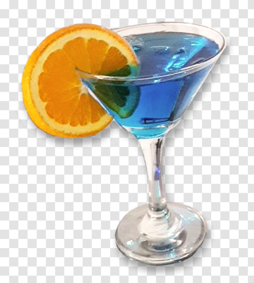 Cocktail Garnish Martini Blue Hawaii Lagoon - Alcoholic Beverage - Igloo Drinks Transparent PNG