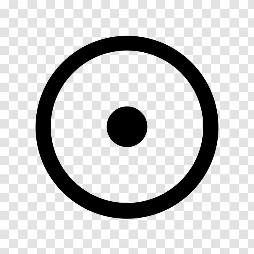Astrological Symbols Planet Astronomical Venus - Wikimedia Foundation - Black And White Transparent PNG