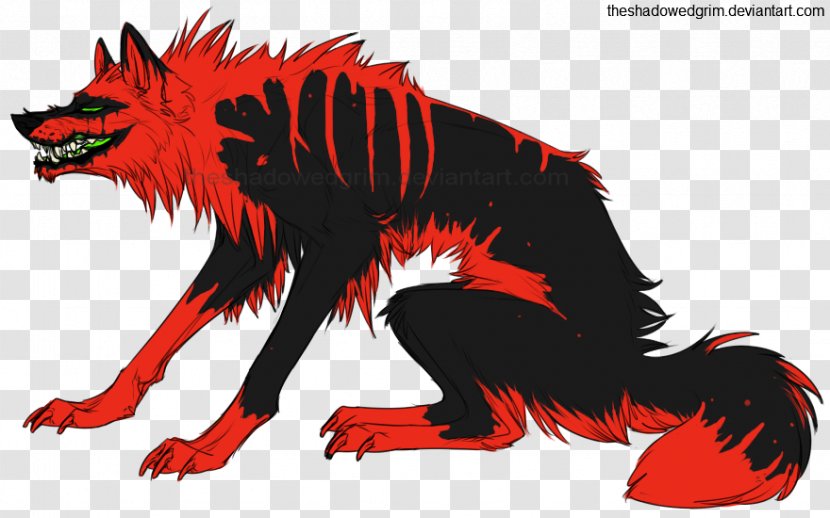 Black Wolf Red Arctic White Pack - Organism - Drawing Transparent PNG