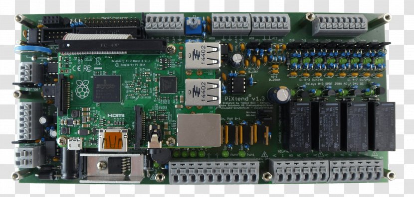 Raspberry Pi Programmable Logic Controllers CODESYS Printed Circuit Board Computer Software - System - Raspberries Transparent PNG