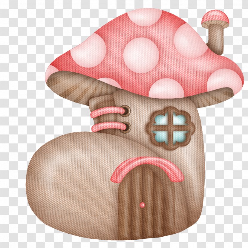 House Mushroom Pixie Fairy - Heart Transparent PNG