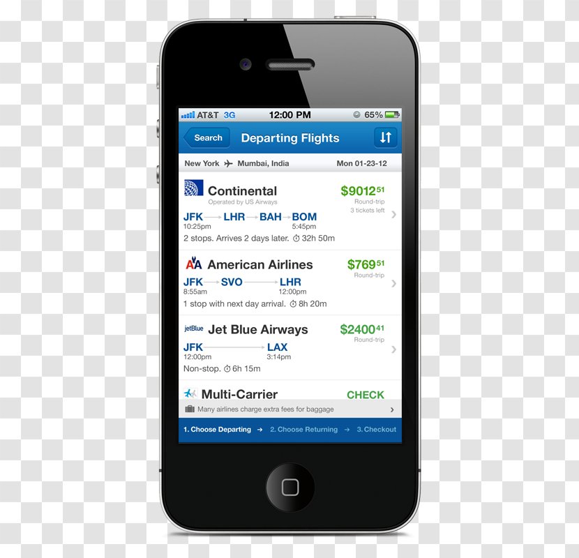 IPhone 4S Apple - Iphone 4 - Airline Tickets Transparent PNG
