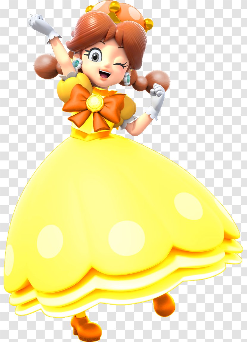 Princess Daisy Toad Mario Bros. Peach - Bros - Transparent Crown Transparent PNG