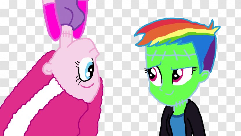 Comics Cartoon Pony - Frame - Frankenstein Transparent PNG