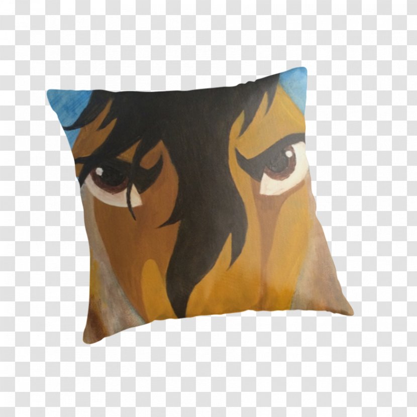 Throw Pillows Cat Cushion Mammal - Textile - Spirit Stallion Transparent PNG