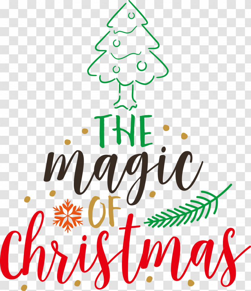 The Magic Of Christmas Christmas Tree Transparent PNG