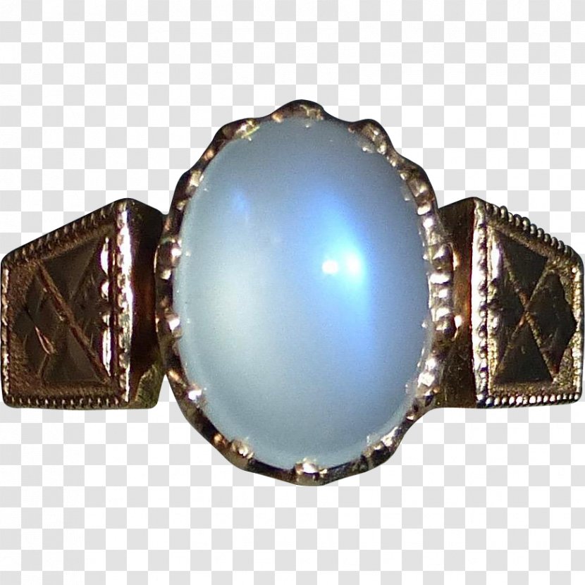 Gold Ring Size Moonstone Jewellery - Ruby Lane Transparent PNG