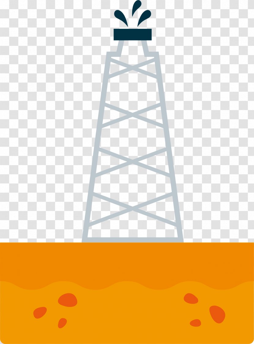Petroleum Oil Platform Field Well - Industry Derrick Icon Transparent PNG